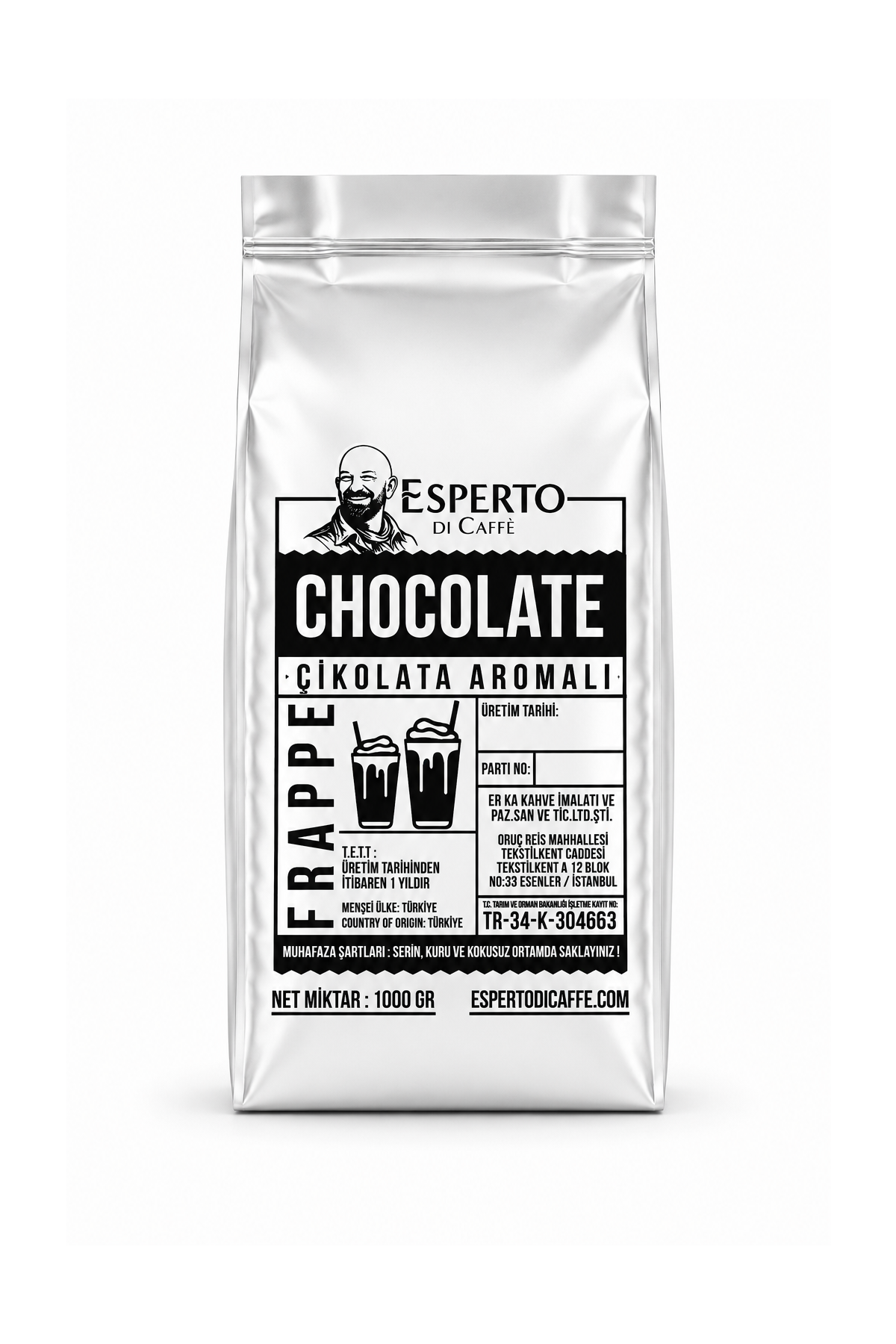 Smoothie Frappe Çikolata 1000g