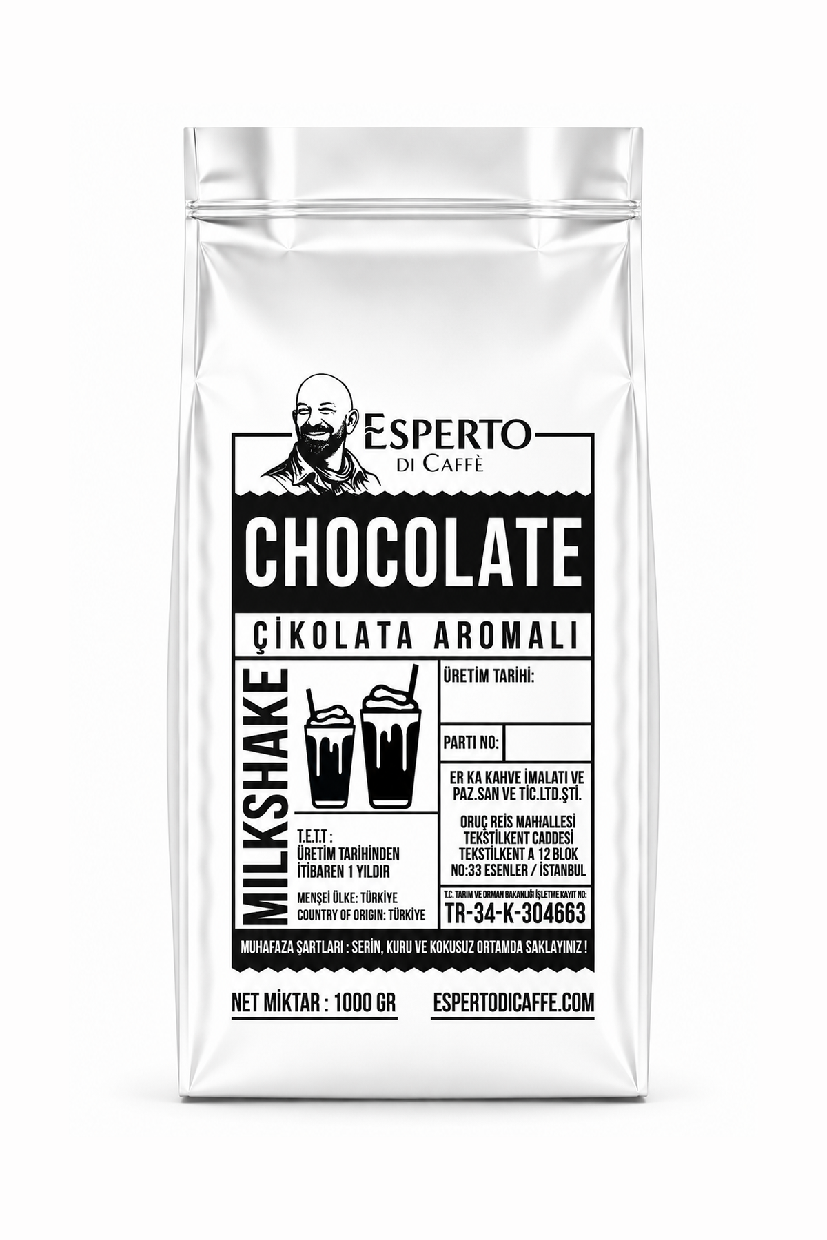 Milkshake Çikolata 1000g
