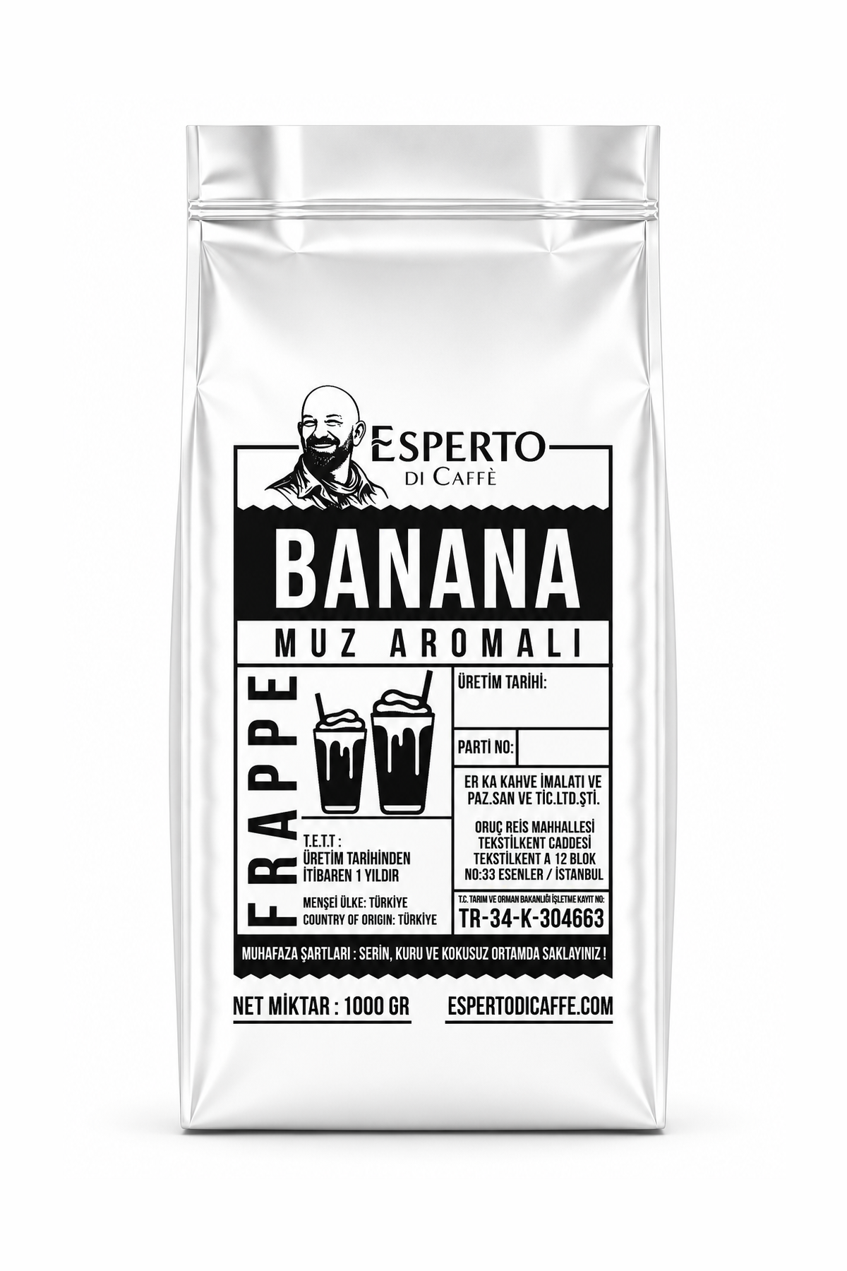 Smoothie Frappe Muz 1000g
