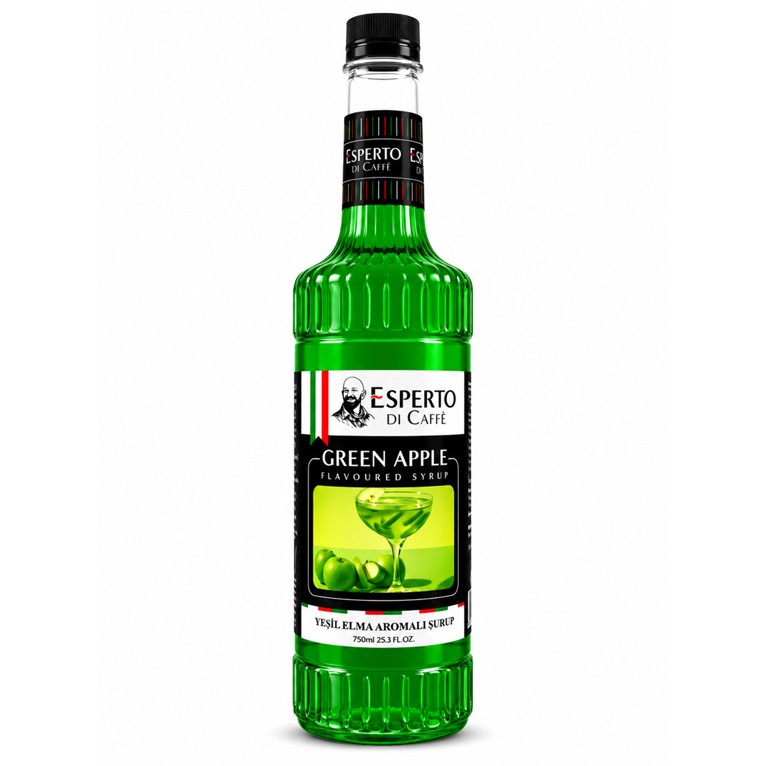 Yeşil Elma Aromalı Şurup 750 ML